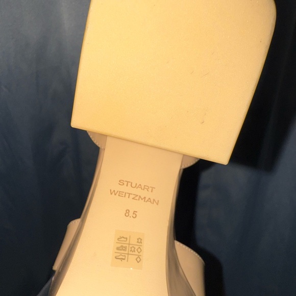 Stuart Weitzman Beige Platform Heels - Picture 9 of 9